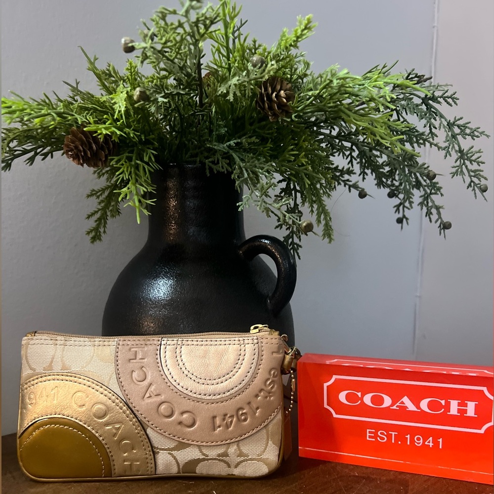 Coach Patchwork Wristlet - image 2